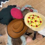 Photo of children wearing hats for European Day of Languages